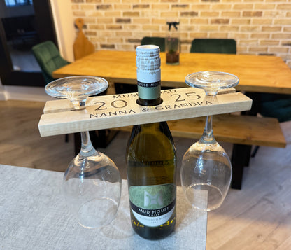 Promoted To Grandparents Wine Butler