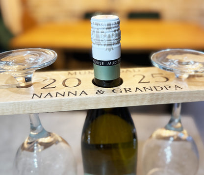 Promoted To Grandparents Wine Butler