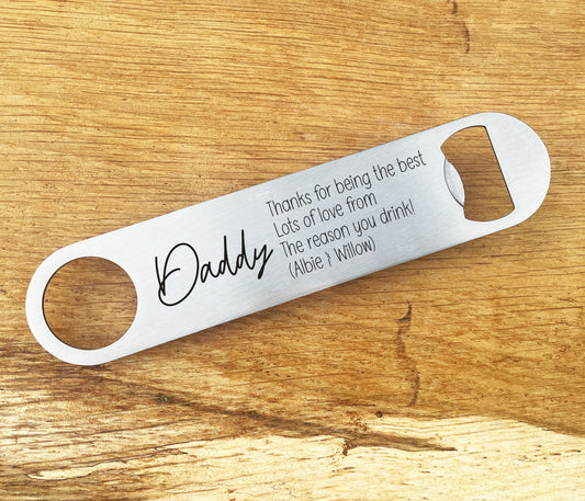 Funny Daddy Bottle Opener