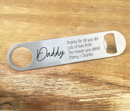 Funny Daddy Bottle Opener
