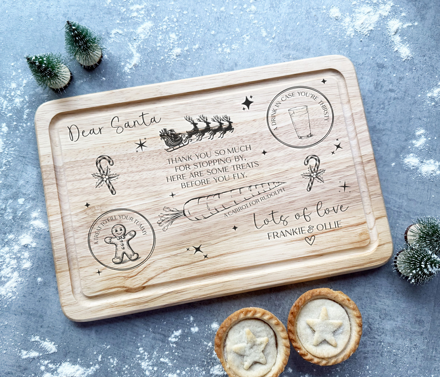 Santa Claus Christmas Eve Board