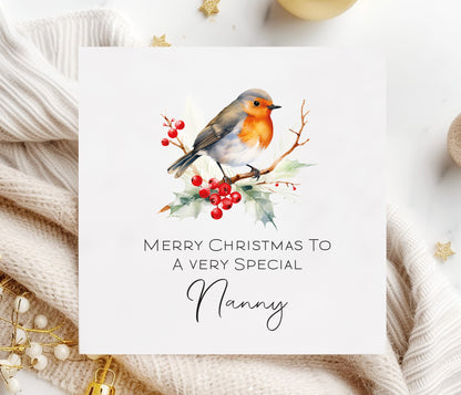 Robin Relative Card