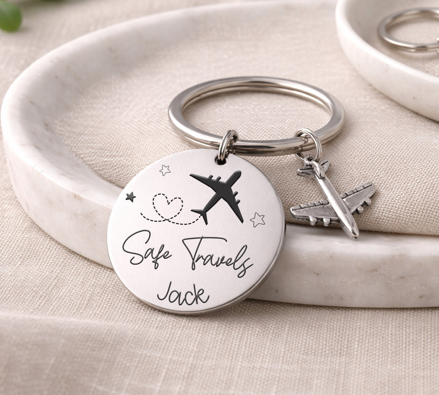 Safe Travels Keyring