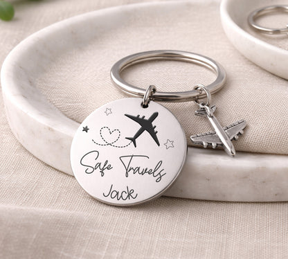 Safe Travels Keyring