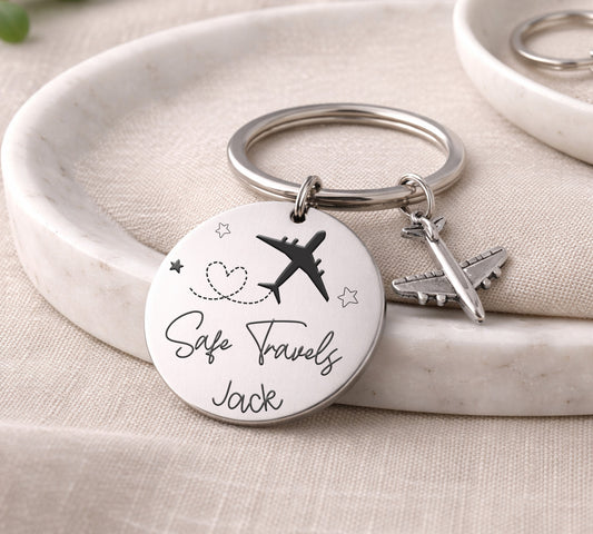 Safe Travels Keyring