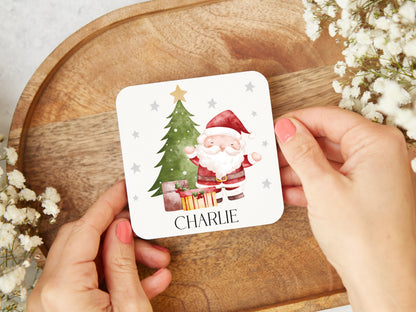 Santa Coaster