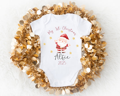 Santa My First Christmas Vest