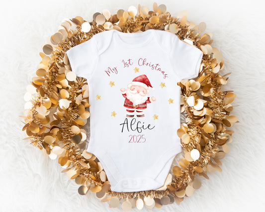 Santa My First Christmas Vest