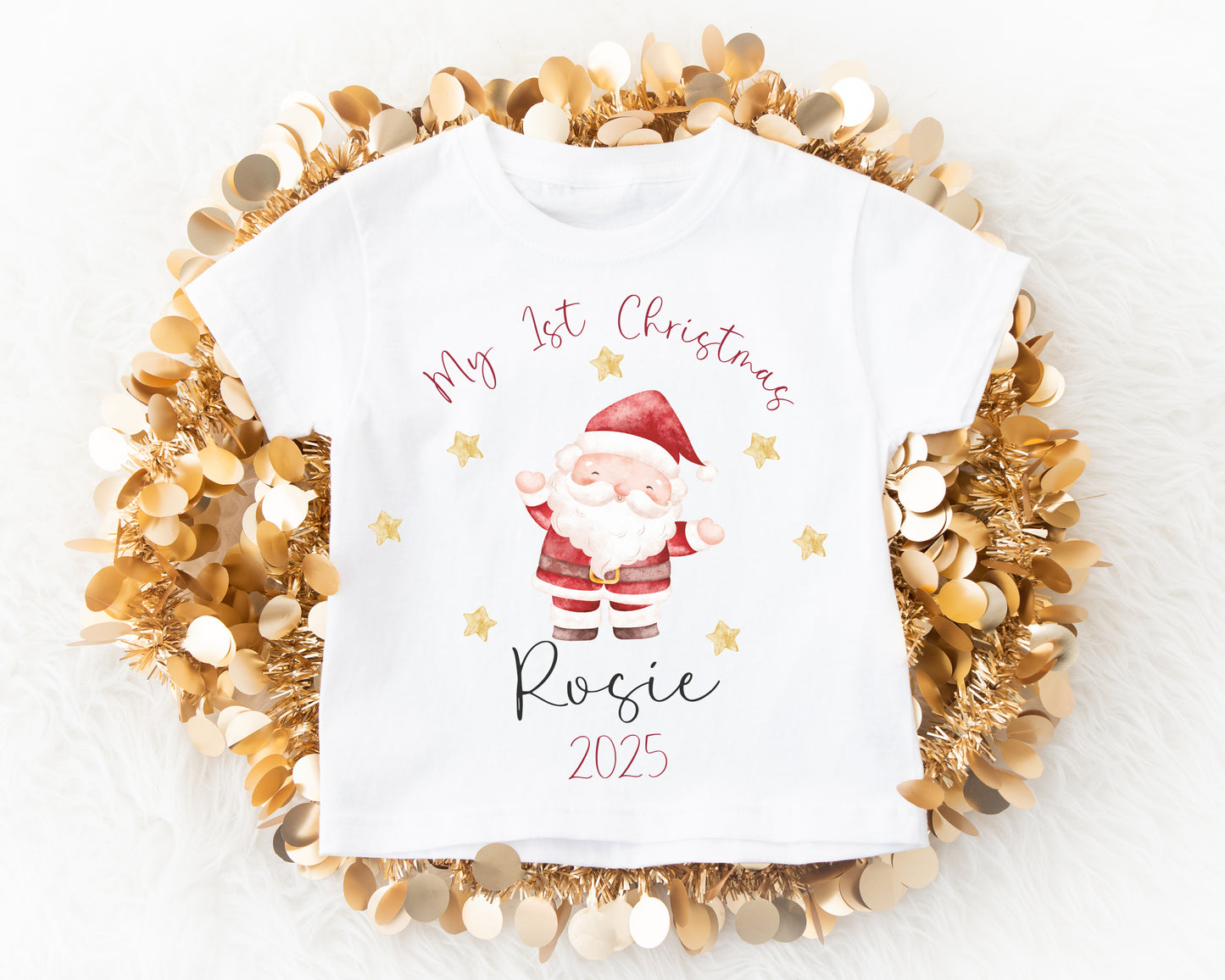 Santa My First Christmas T-Shirt