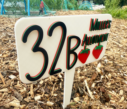 Allotment Plot Marker
