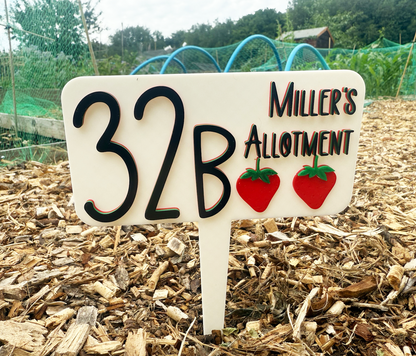 Allotment Plot Marker