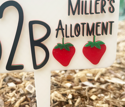 Allotment Plot Marker