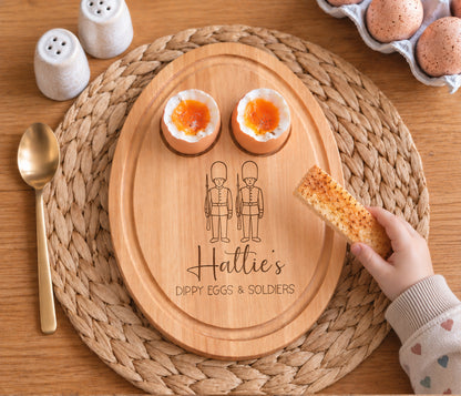 Soldiers Dippy Egg Breakfast Board
