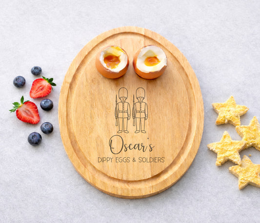 Soldiers Dippy Egg Breakfast Board
