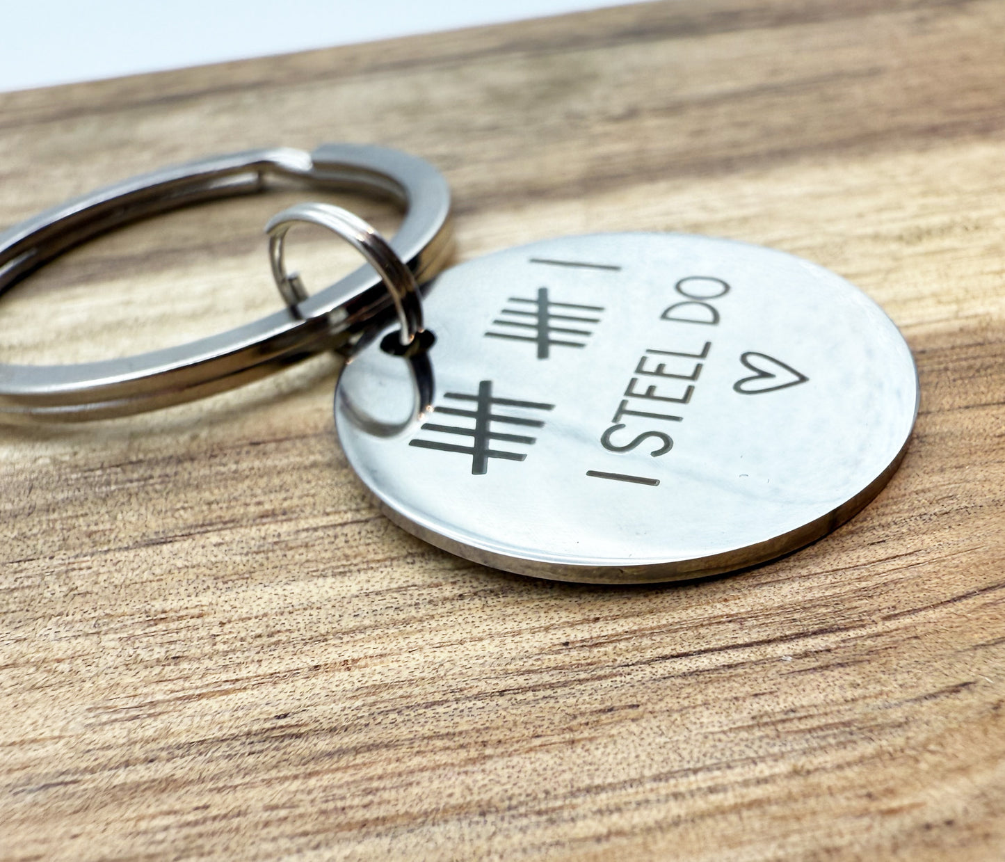 I Steel Do Anniversary Keyring