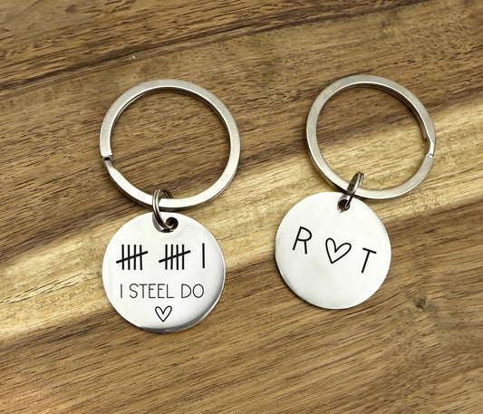 I Steel Do Anniversary Keyring