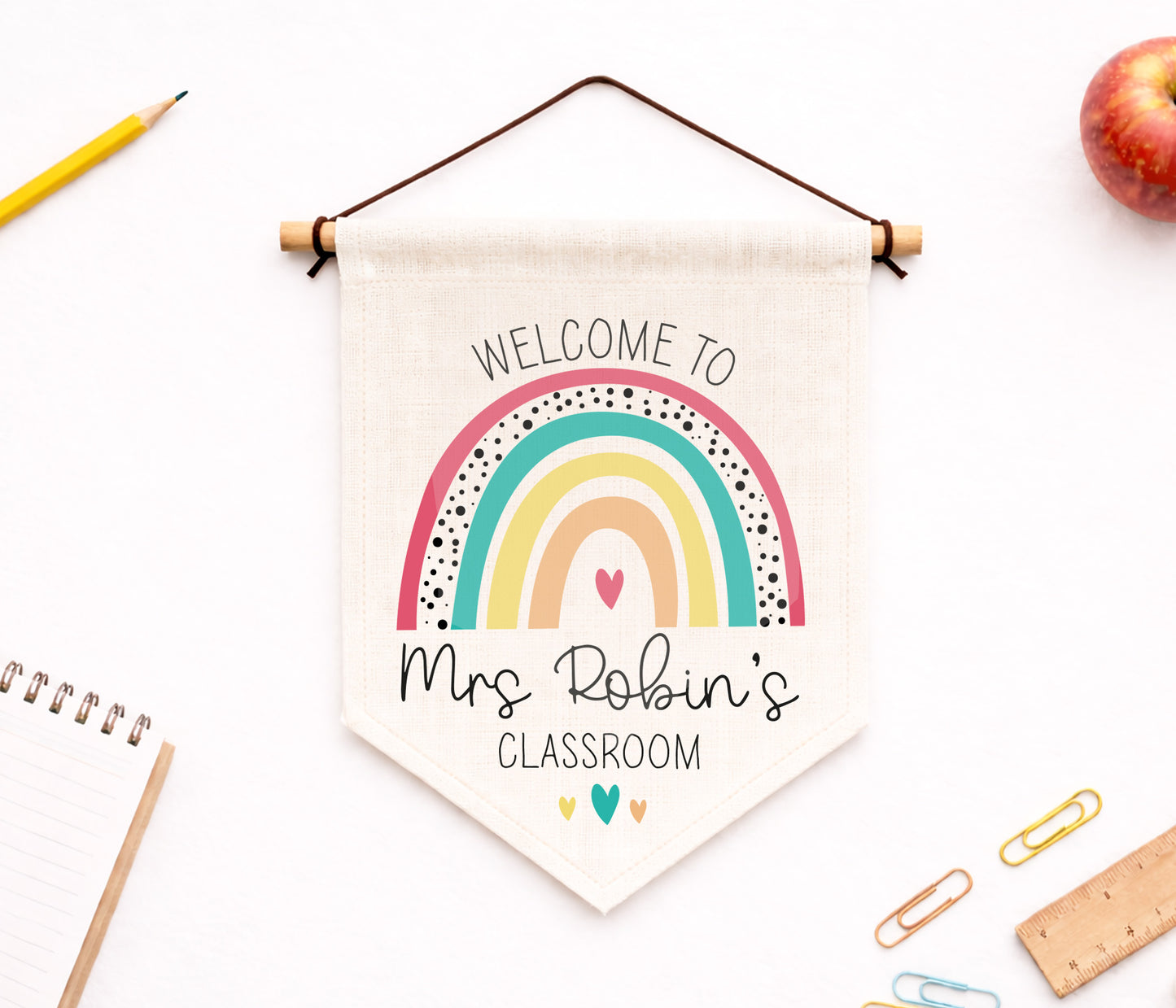 Teacher Rainbow Flag