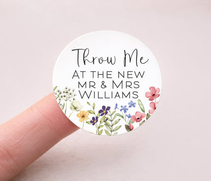Wild Flower Confetti Stickers