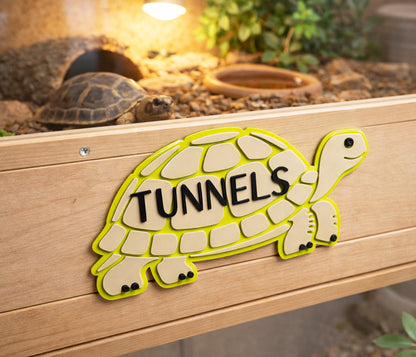 Tortoise Name Sign