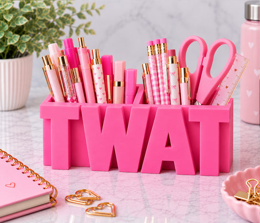 Twat Pen Pot Desk Organiser