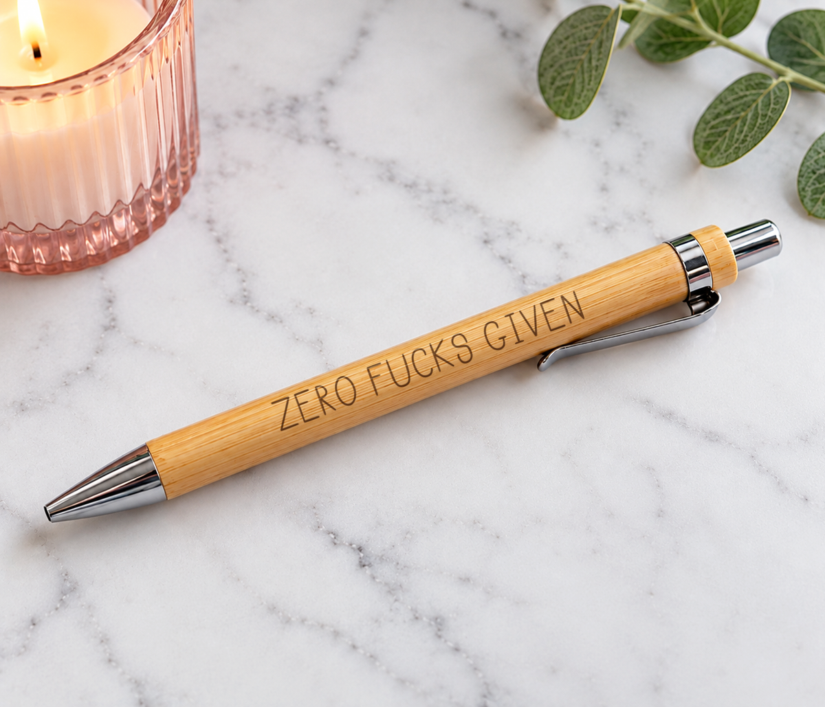 Zero Fucks Given Pen