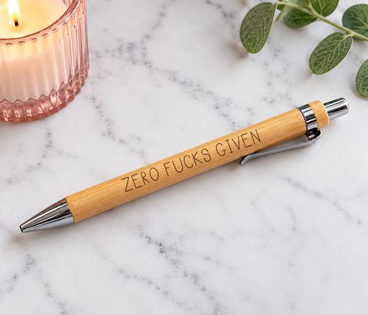Zero Fucks Given Pen