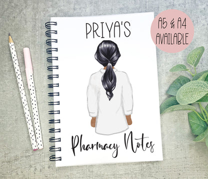 Pharmacy Notes Notebook