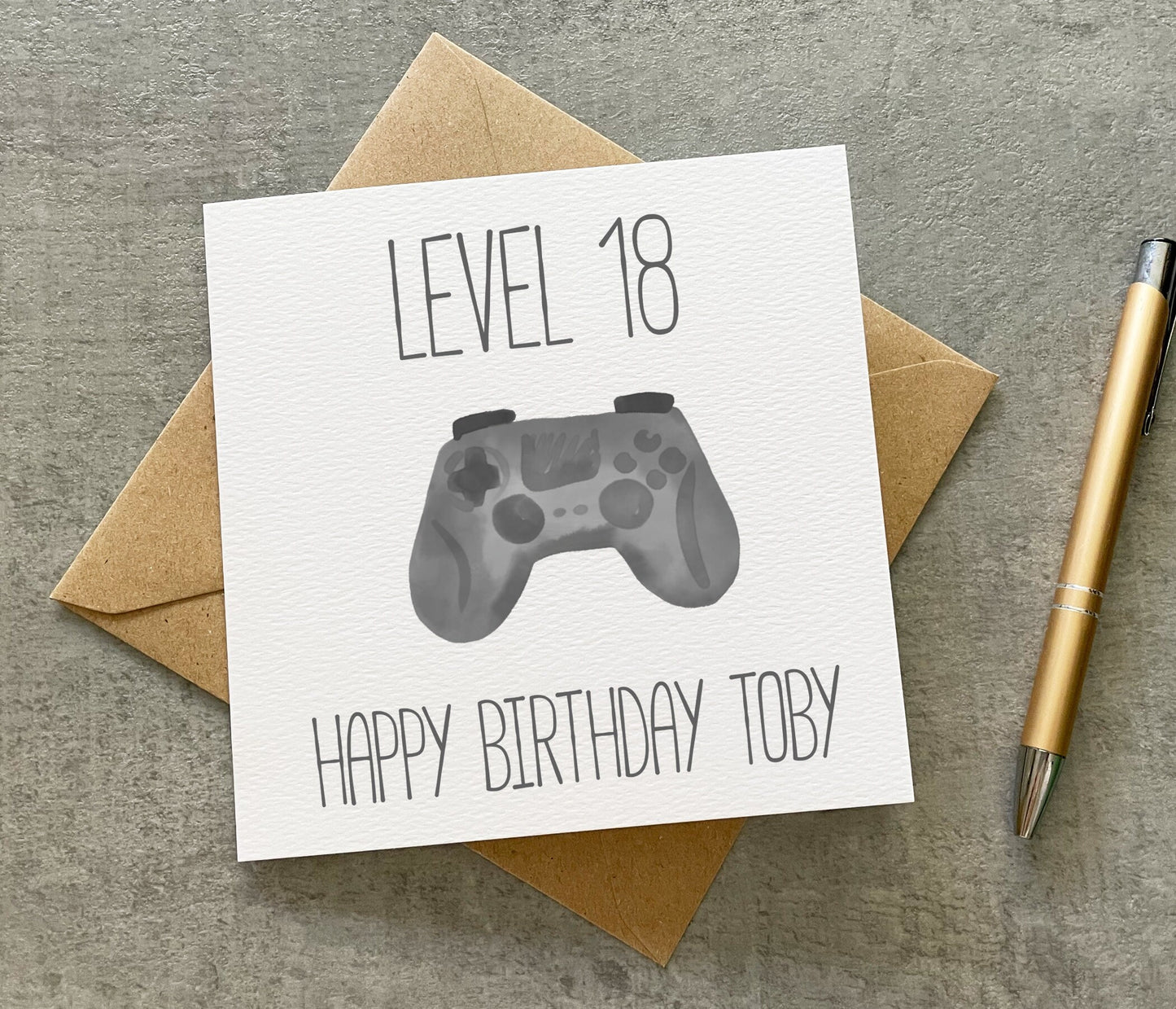 Boys Gaming Controller Card