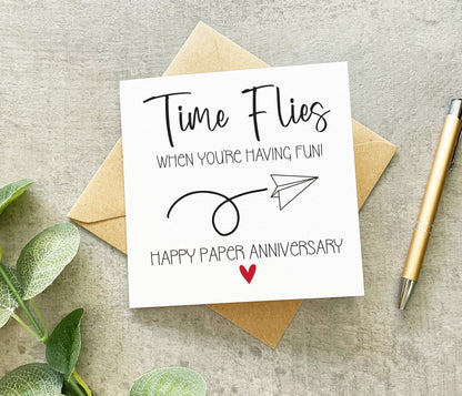 1st Anniversary Card