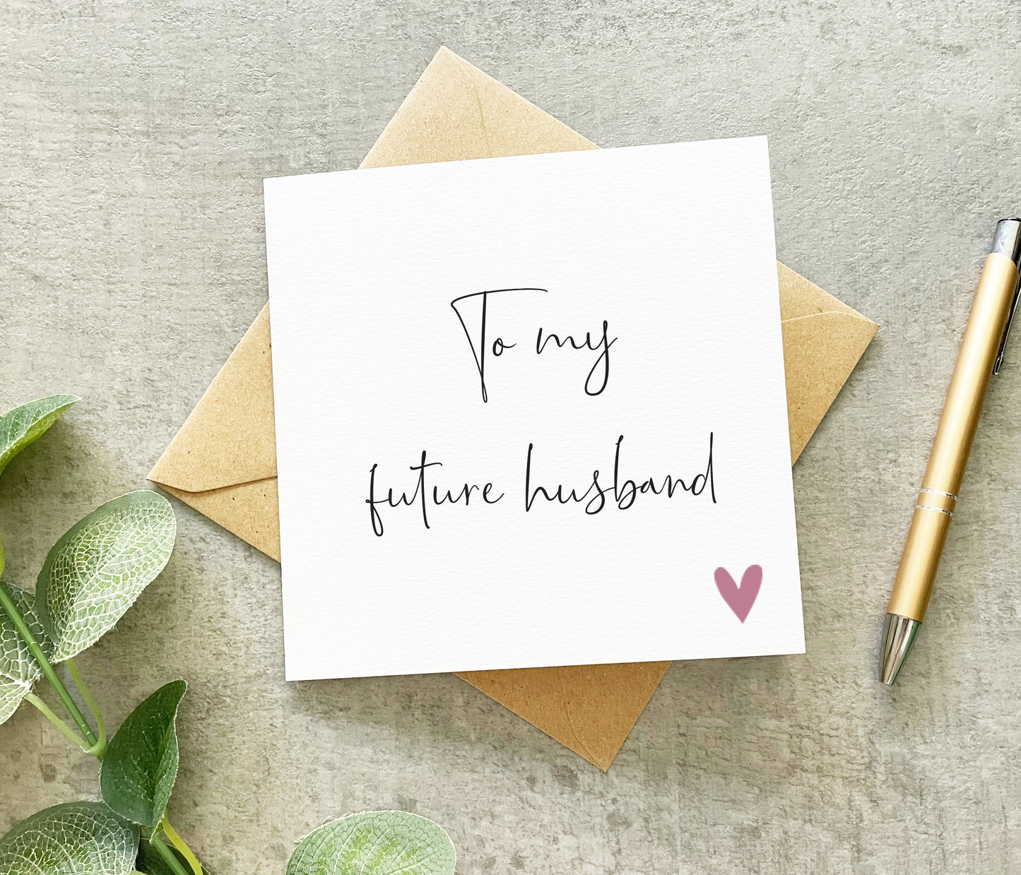 To My Future Husband Card