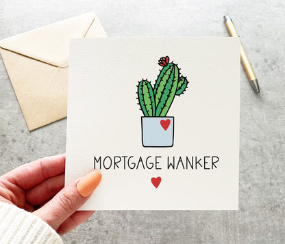 Mortgage Wanker Card