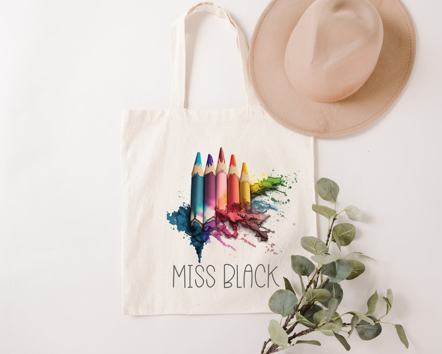 Teacher Pencils Tote Bag