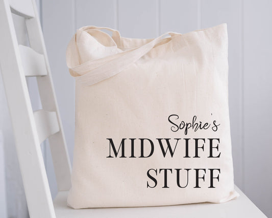 Midwife Stuff Tote Bag