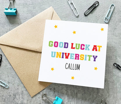 Good Luck At Uni Card