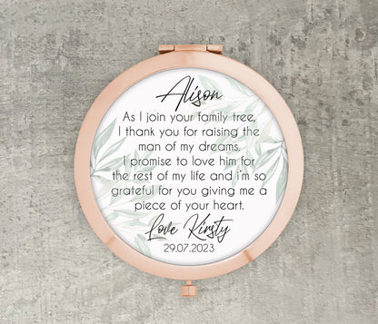 Mother Of The Groom Compact Mirror