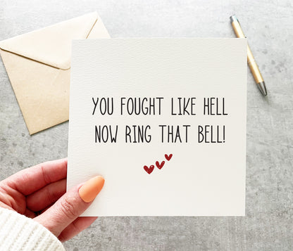 Fought Like Hell, Ring That Bell Card
