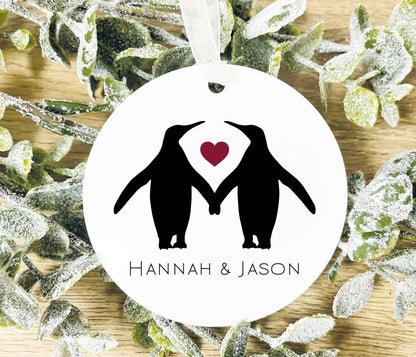 Penguin Pair Bauble