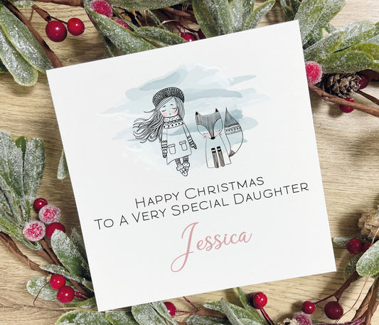 Daughter Christmas Card