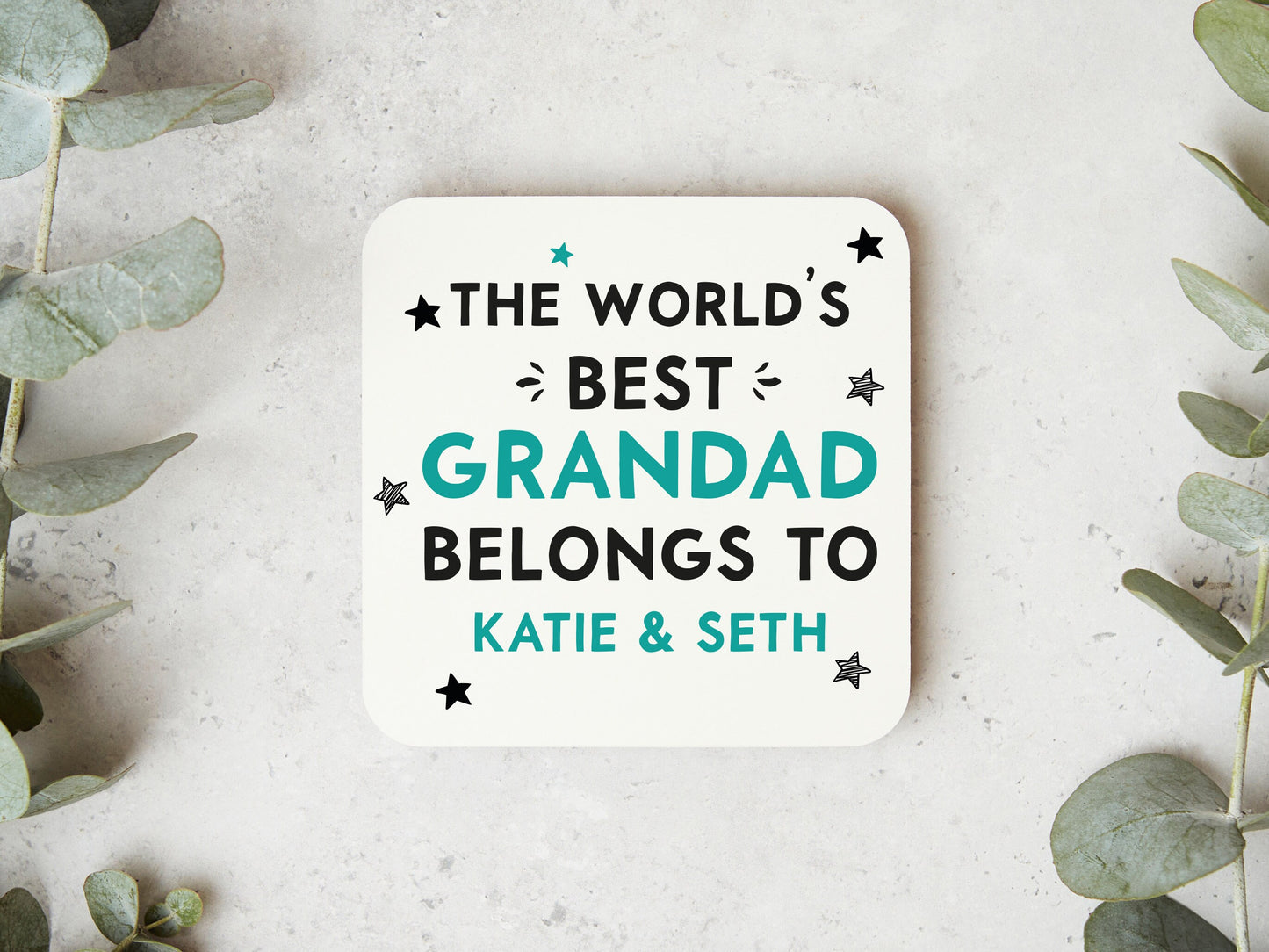 World's Best Grandad Coaster