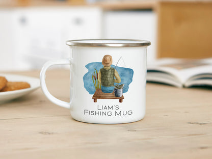 Grandad's Fishing Mug