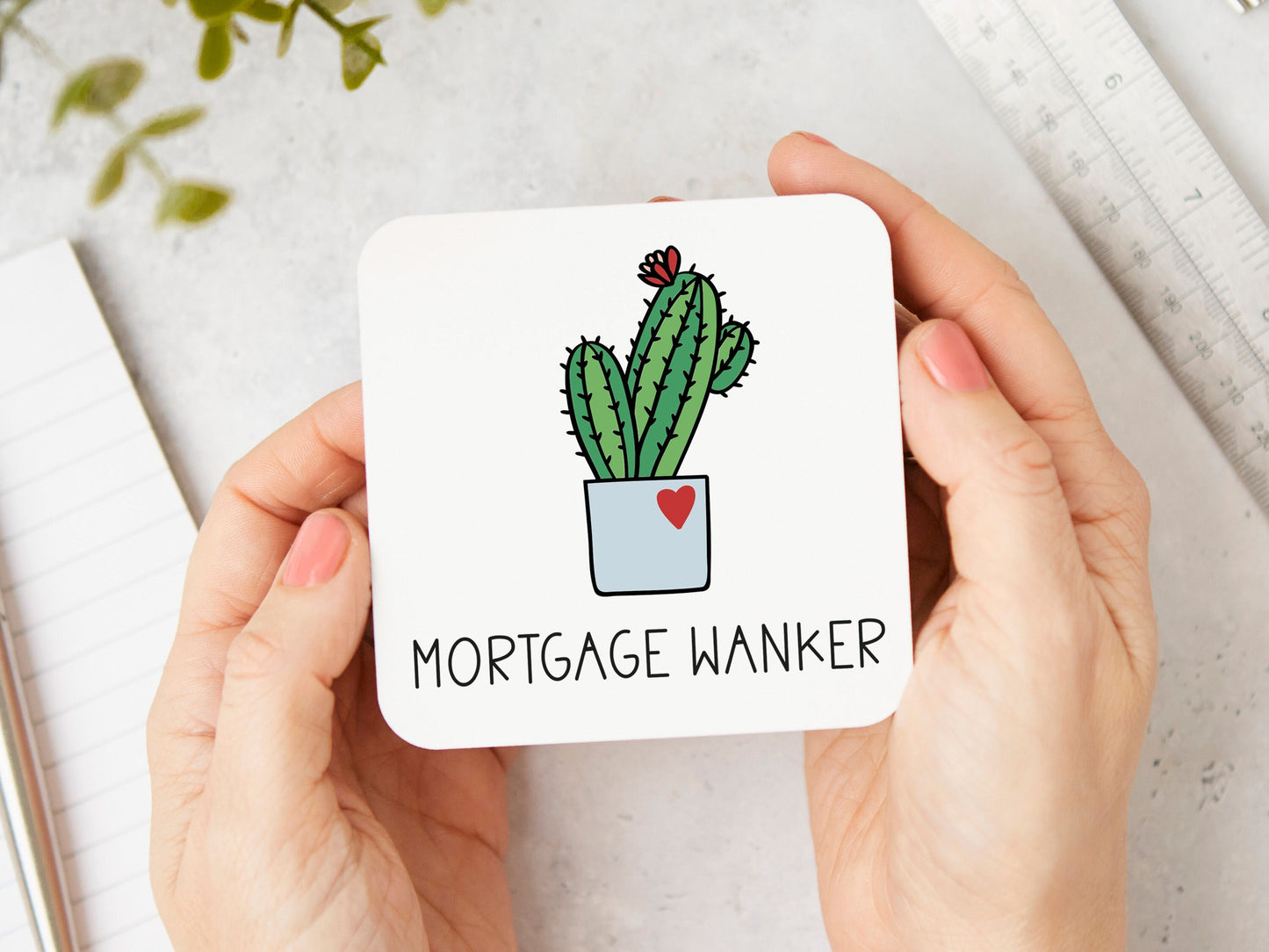 Mortgage Wanker Coaster