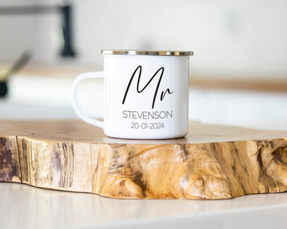 Mr & Mrs Mug Set