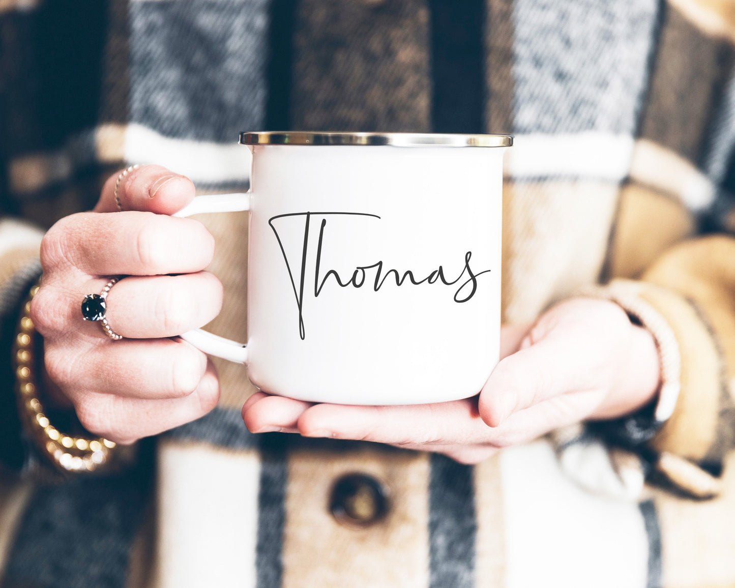 Personalised Enamel Mug