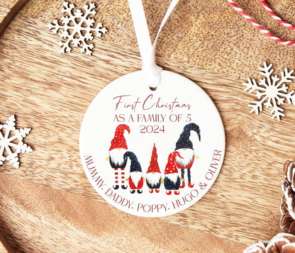 1st Christmas As A Family Of Bauble