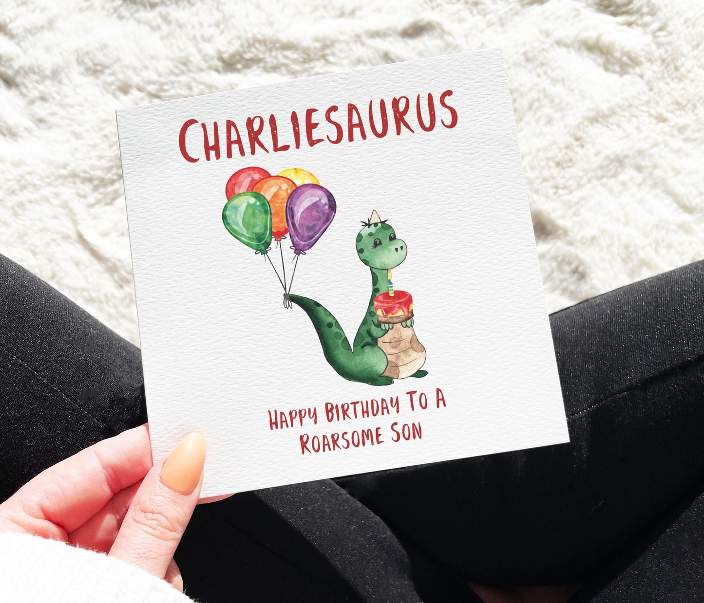 Roarsome Dinosaur Birthday Card