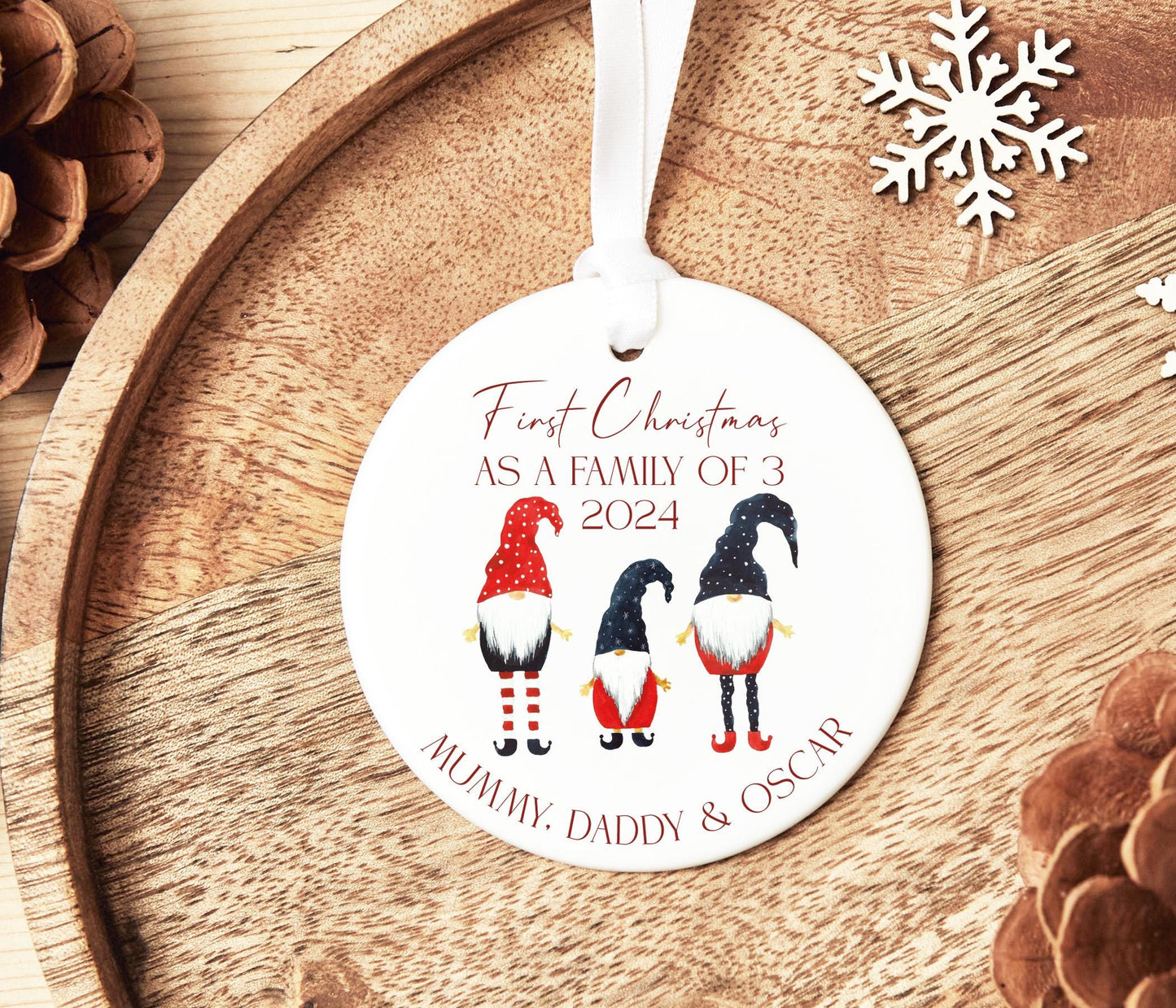 1st Christmas As A Family Of Bauble