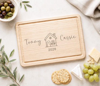 New Home Chopping Board Keepsake