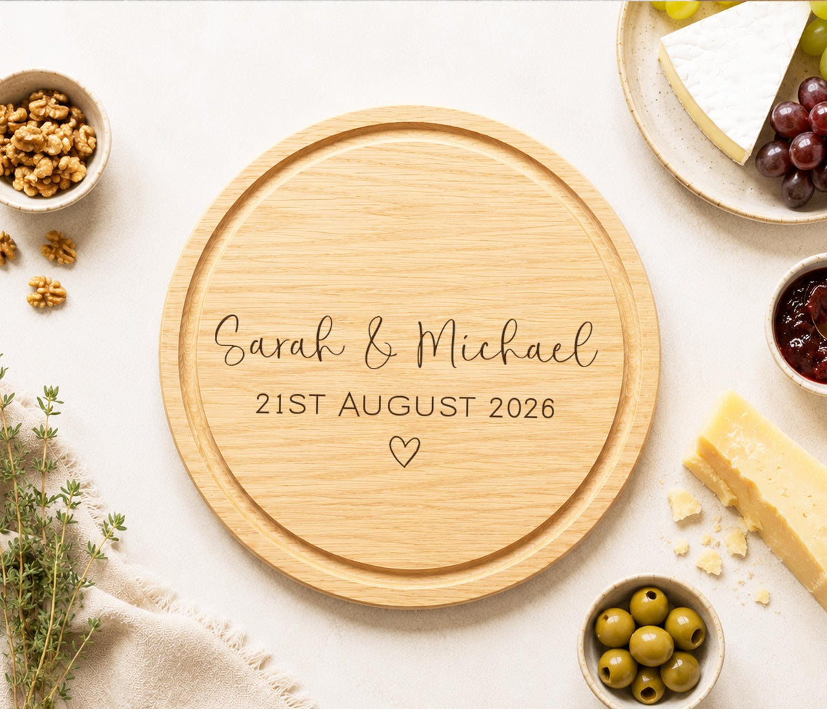 Personalised Engraved Wooden Chopping Board