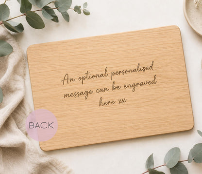 Personalised Mr & Mrs Wedding Chopping Board