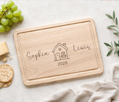 New Home Chopping Board Keepsake